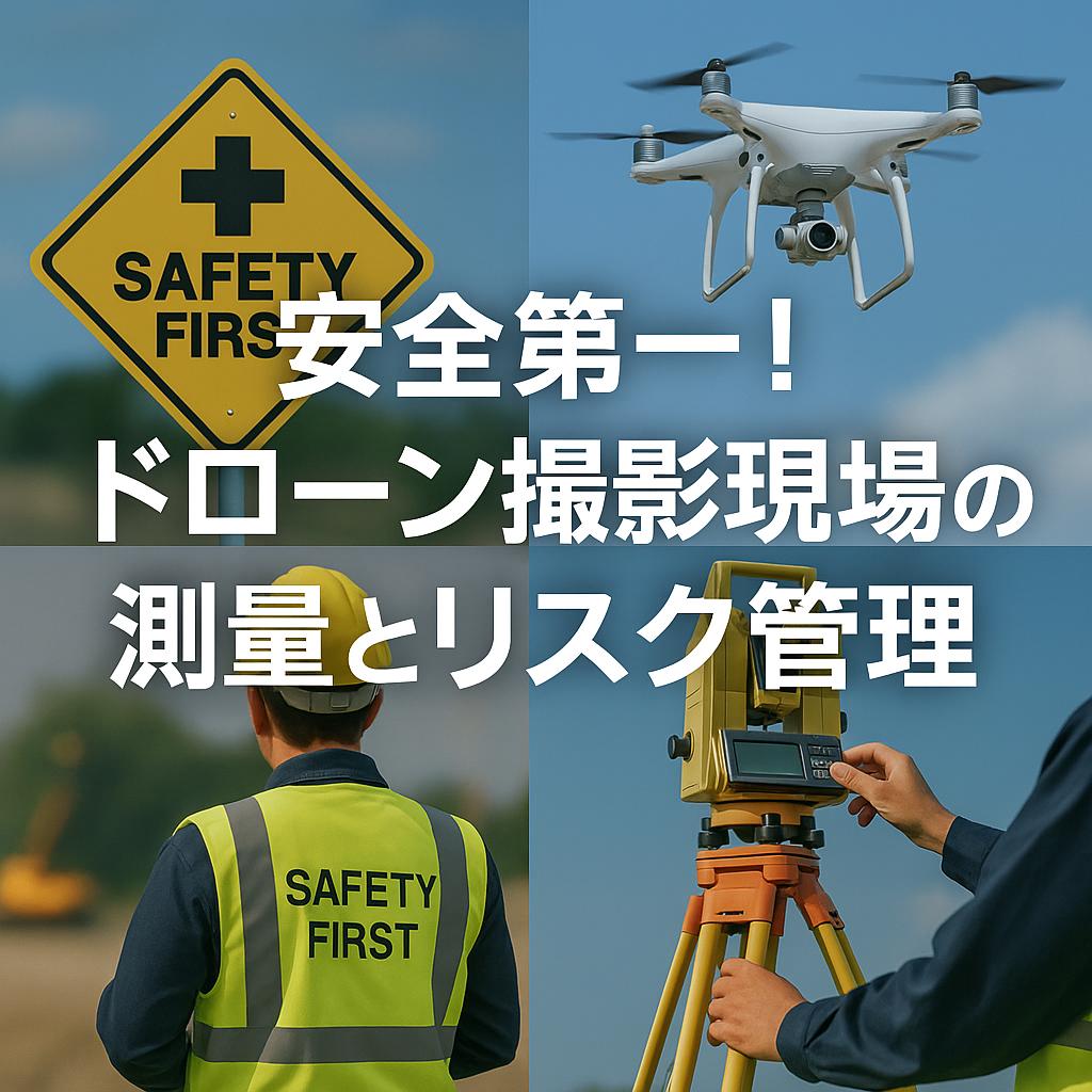 安全第一！ドローン撮影現場の測量とリスク管理